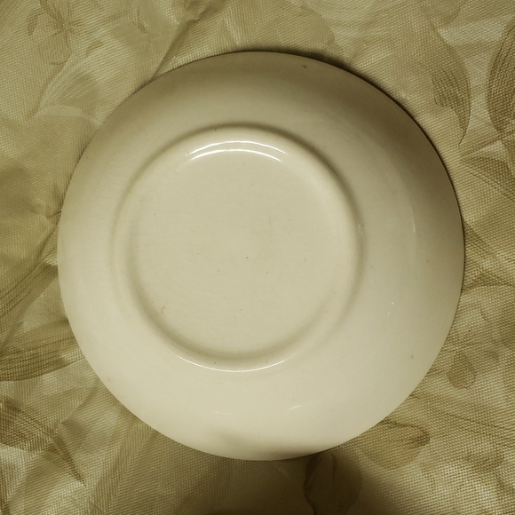 Mid-century Vintage Stetson Pottery Yellow Dogwood Blossom Dishes 4-piece Set - Picture 5 of 10